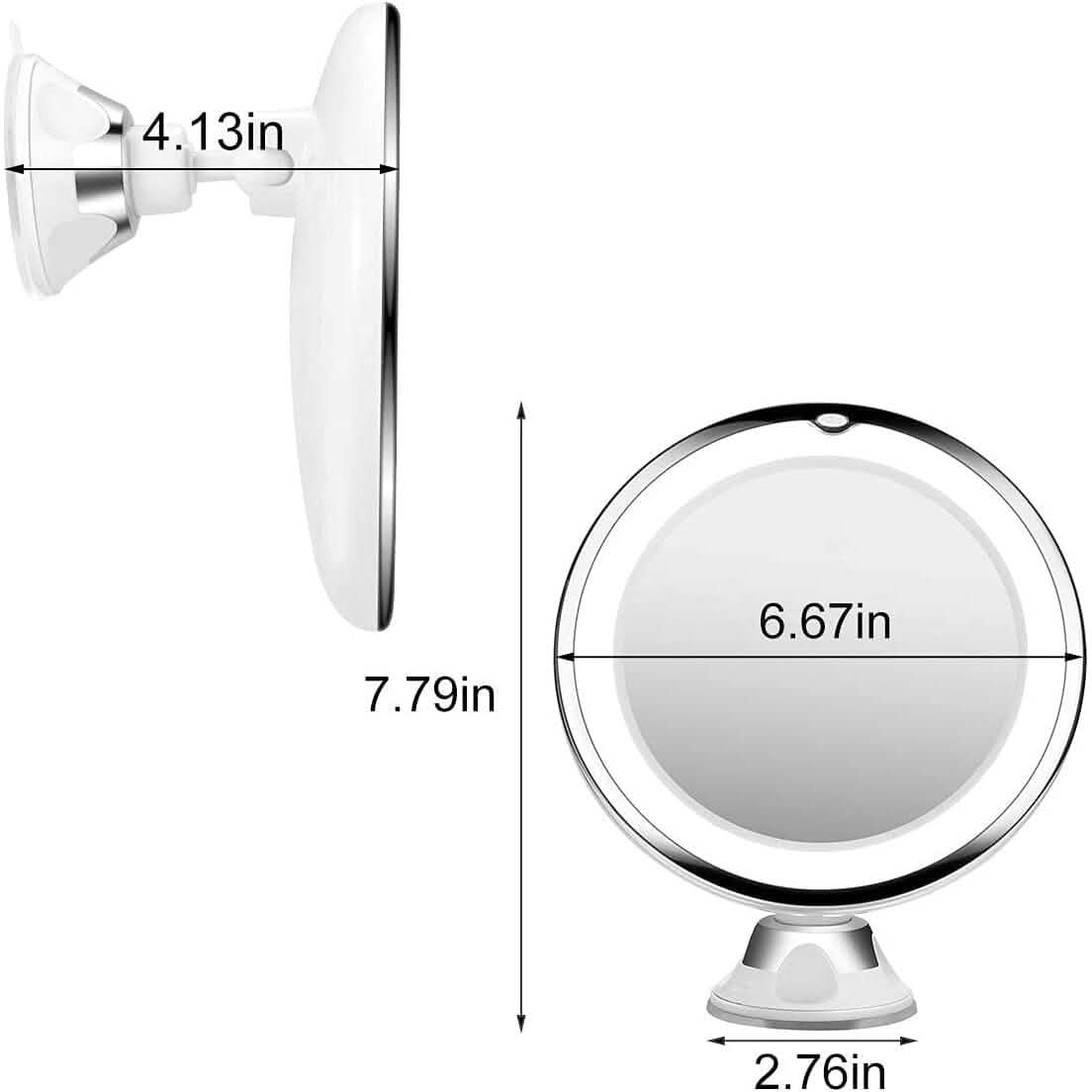 10X Magnifying Makeup Mirror with Lights